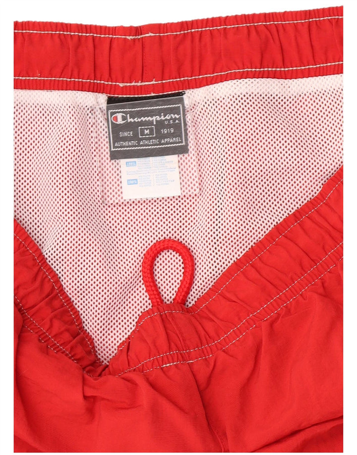 Shorts de natação masculino Champion médio vermelho poliamida