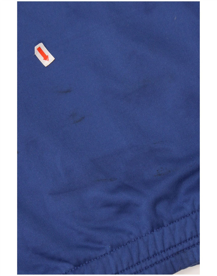 DIADORA Mens Graphic Tracksuit Top Jacket UK 44 XL Azul Poliéster