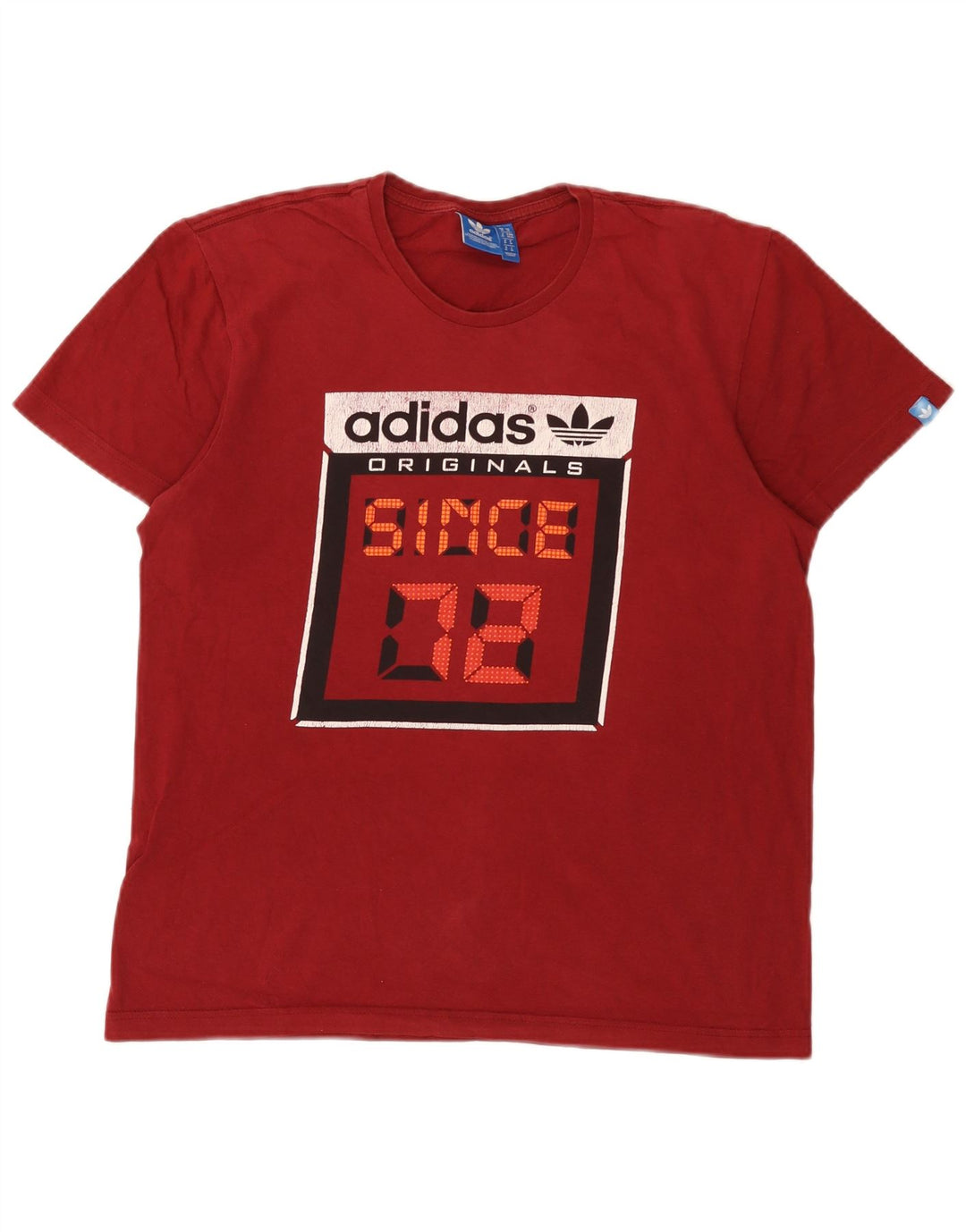 Camiseta Adidas Masculina Graphic Top Médio Borgonha