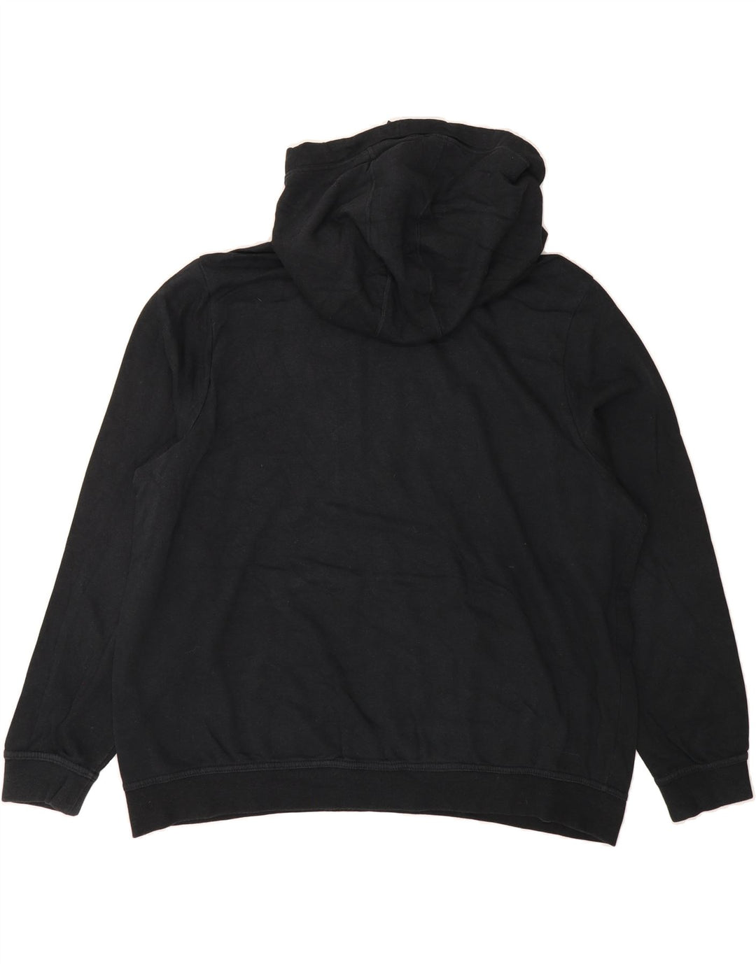NIKE Womens Graphic Oversized Hoodie Jumper UK 18 XL Black Cotton Vintage Nike and Second-Hand Nike from Messina Hembry 