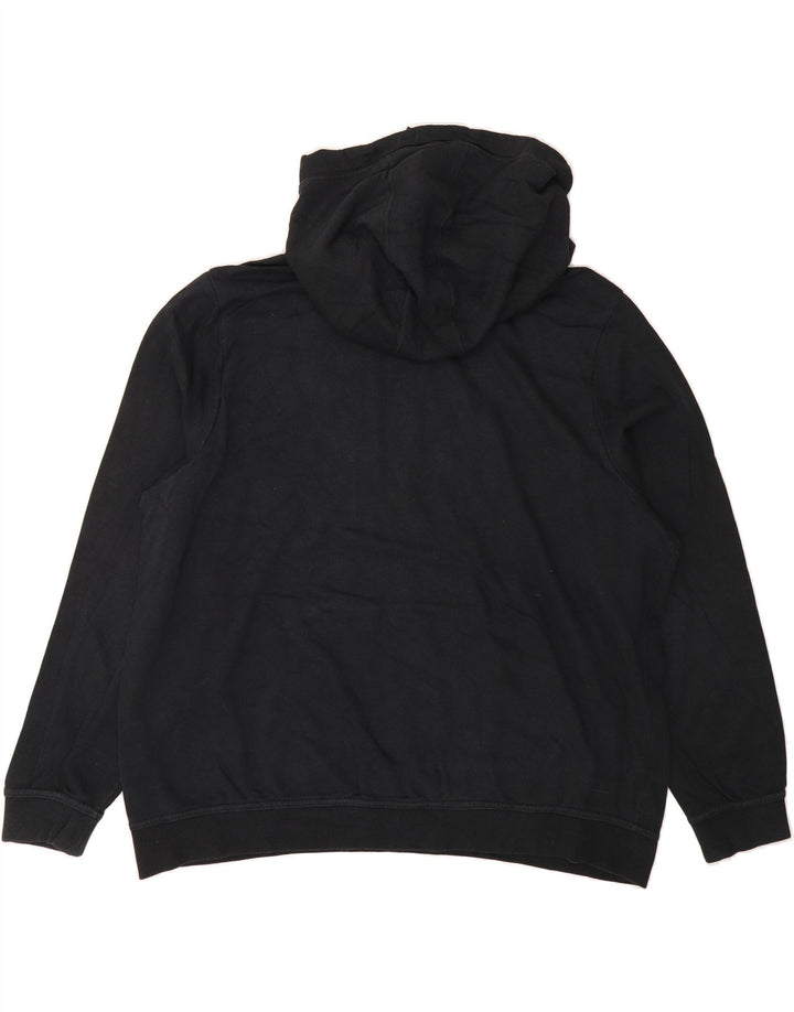 NIKE Womens Graphic Oversized Hoodie Jumper UK 18 XL Black Cotton Vintage Nike and Second-Hand Nike from Messina Hembry 