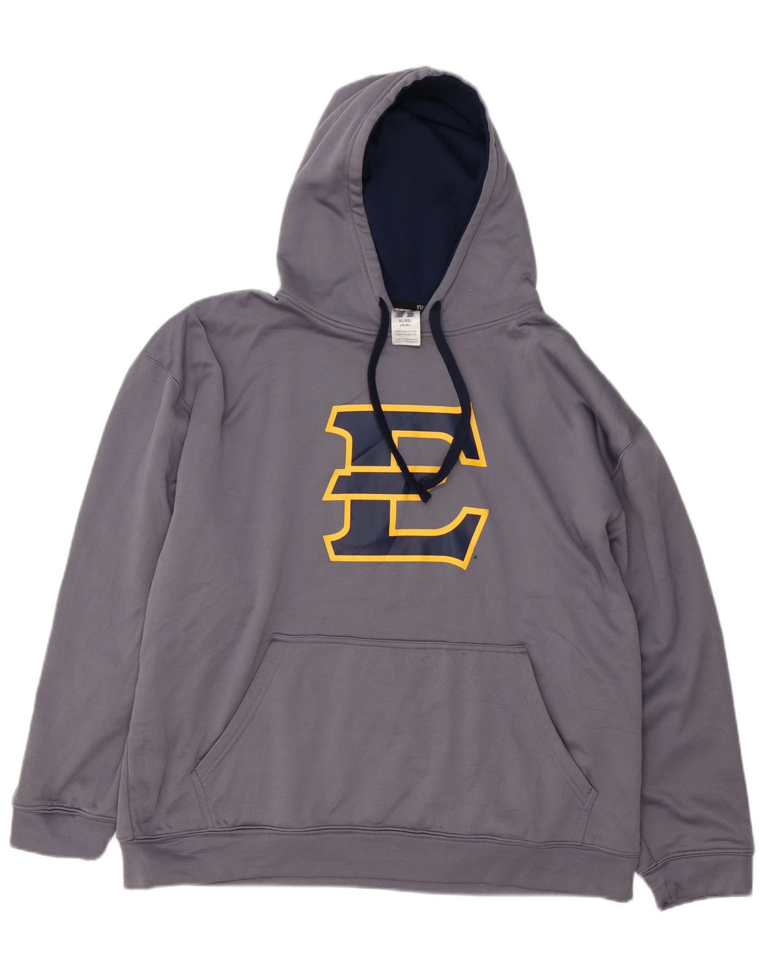 Jumper com capuz masculino RUSSELL ATLÉTICO Reino Unido 46/48 XL cinza