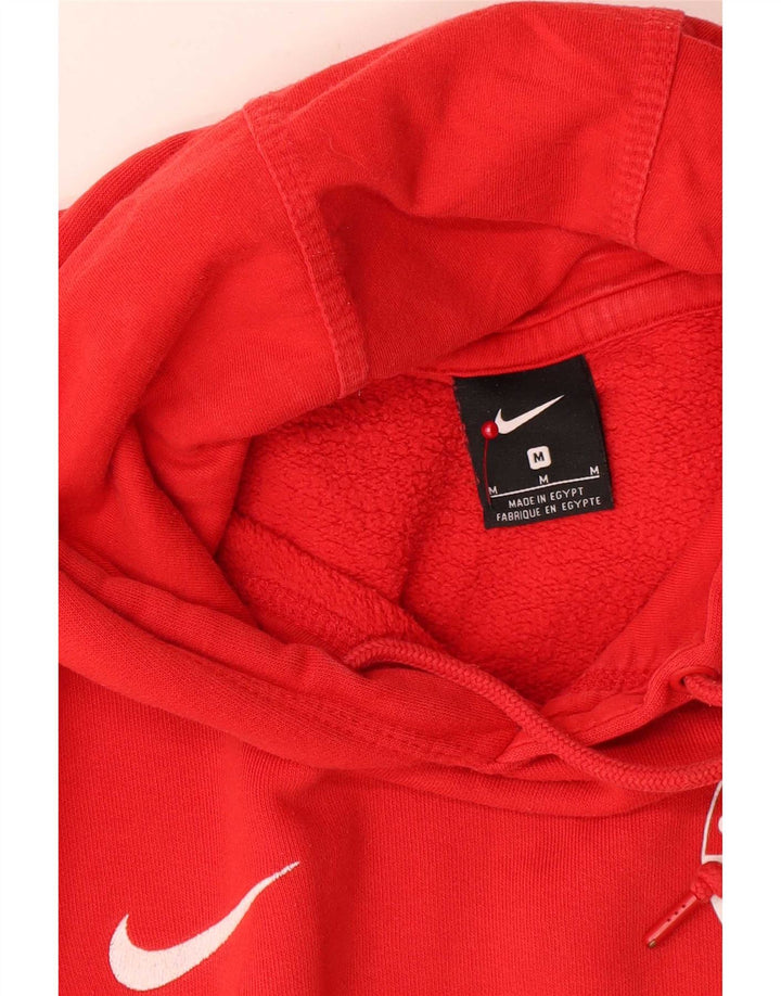 Nike Mens Graphic Hoodie Jumper Médio Algodão Vermelho