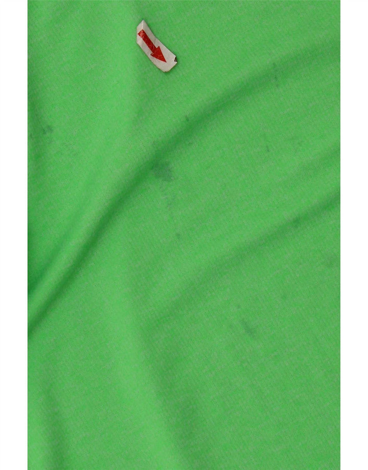 Camiseta Adidas Masculina Climachill Graphic Top Verde Médio Colourblock