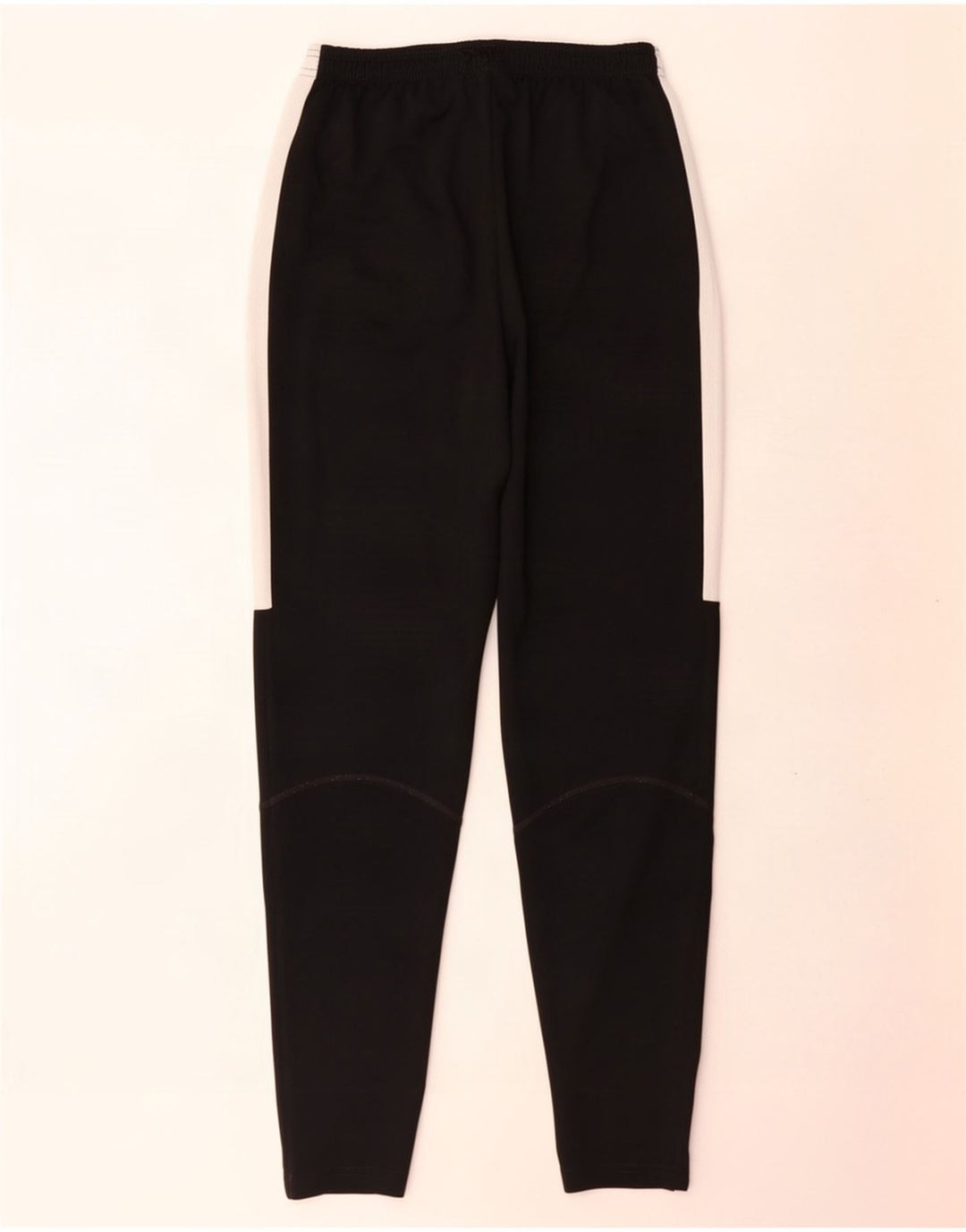 Calça de treino masculina Nike Dri Fit médio preto colorblock poliéster