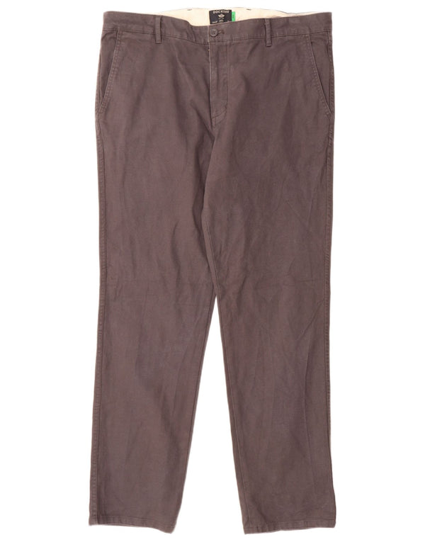 Calça Dockers masculina reta Chino W36 L32 algodão cinza