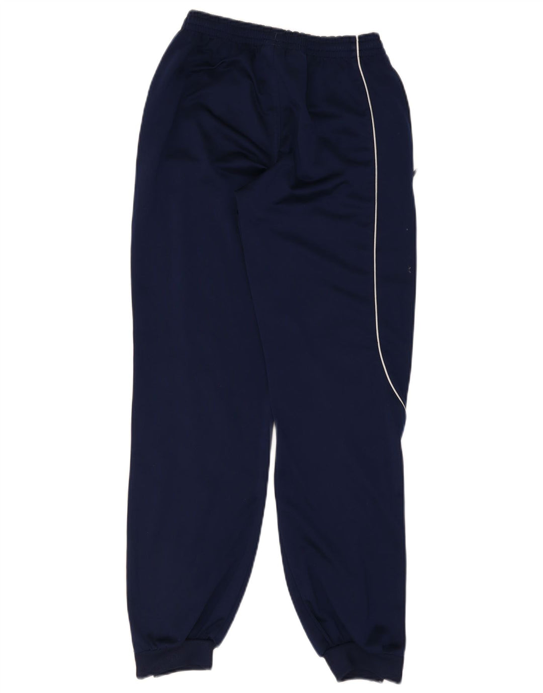 Calças de treino Adidas meninos 13-14 anos azul marinho colorblock poliéster
