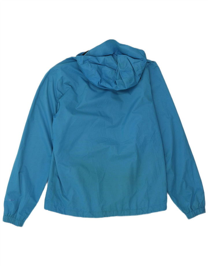 Jaqueta de chuva masculina com capuz The North Face UK 38 poliéster azul médio