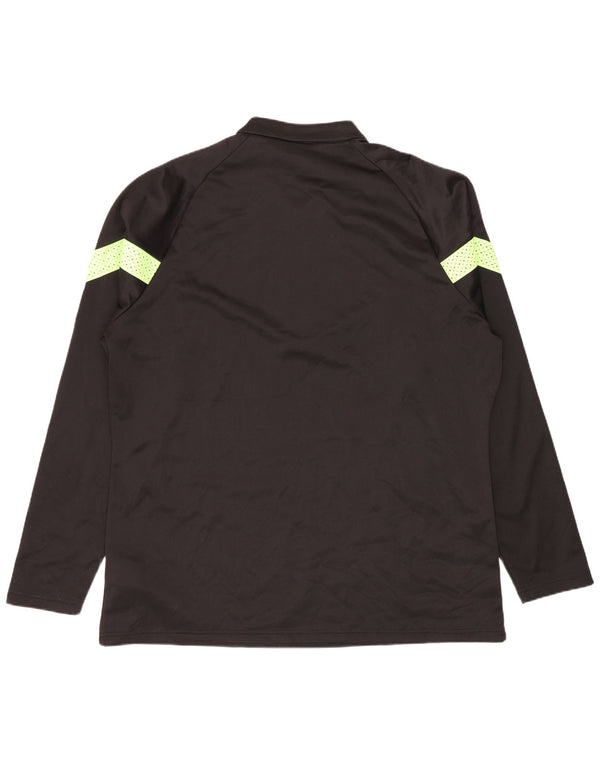 Puma Mens Manchester City Pullover Treino Top XL Preto Colorblock