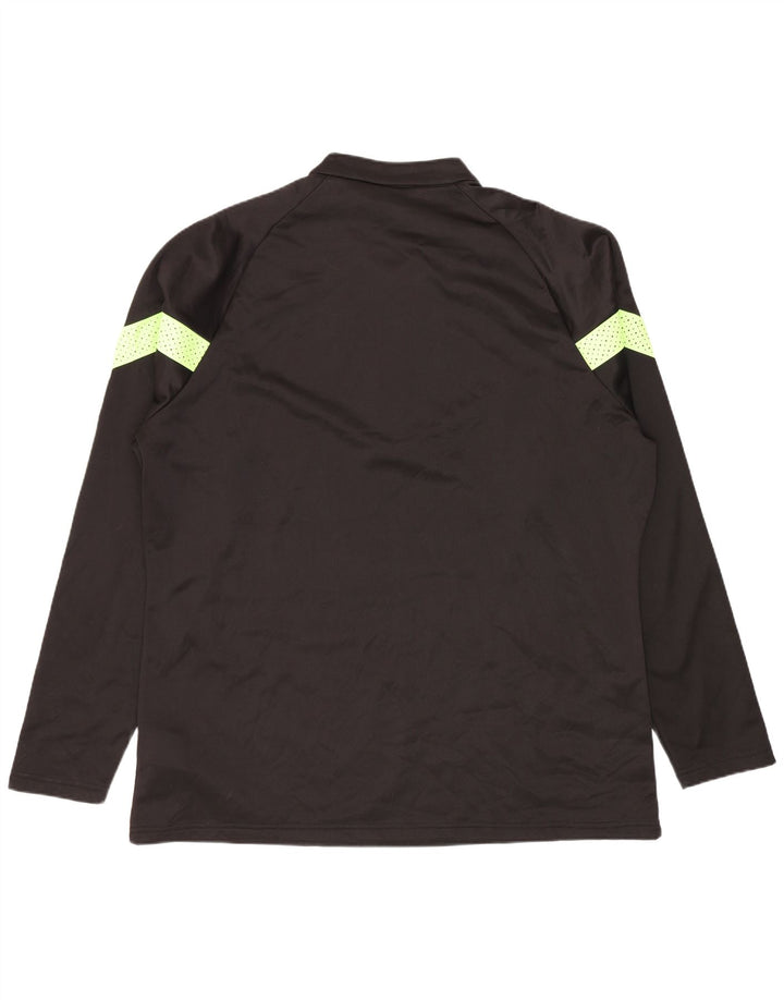 Puma Mens Manchester City Pullover Treino Top XL Preto Colorblock
