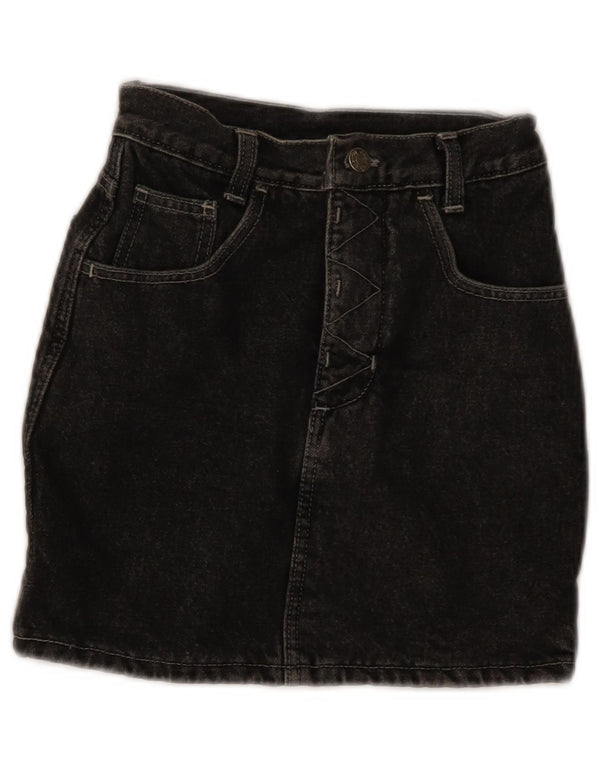 Saia Jeans Carrera Meninas 9-10 Anos W22 Algodão Cinza