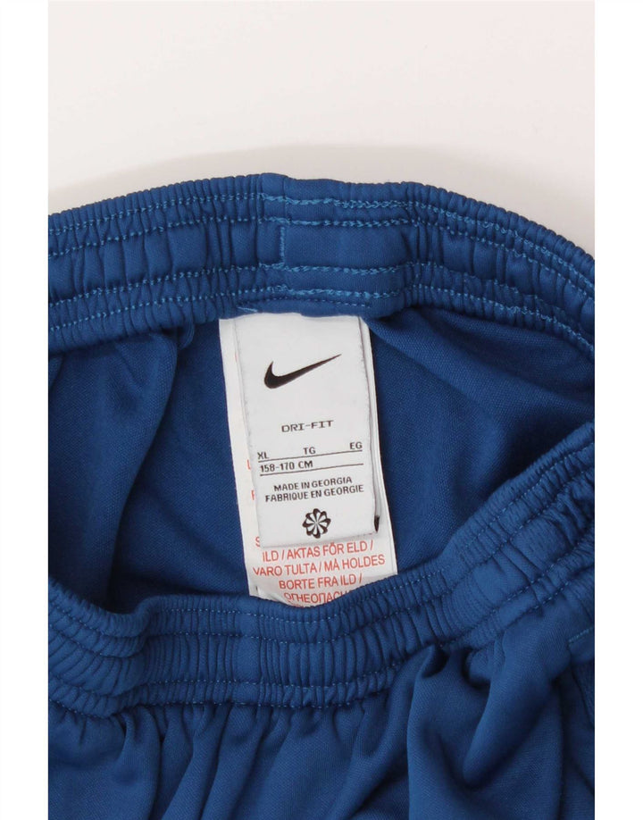 Calça de treino Nike Boys Dri Fit 13-14 anos XL azul poliéster