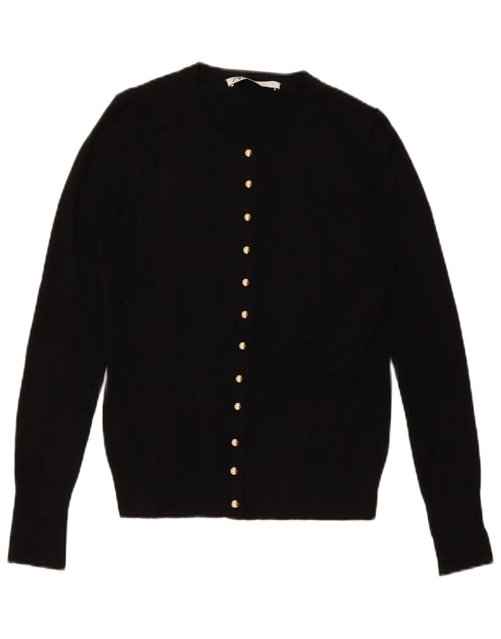 Suéter cardigã feminino Zara Reino Unido 10 pequeno preto