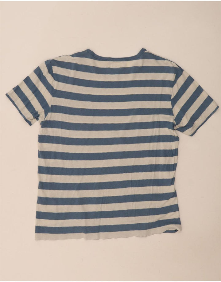 Camiseta masculina Levi's grande listrada azul