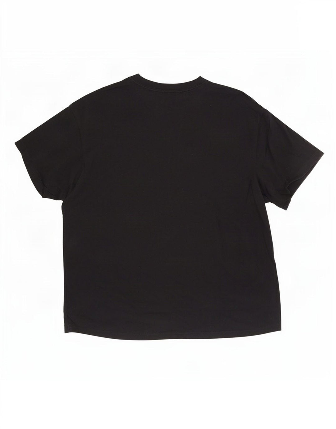 Nike Mens Camiseta Top Médio Algodão Preto