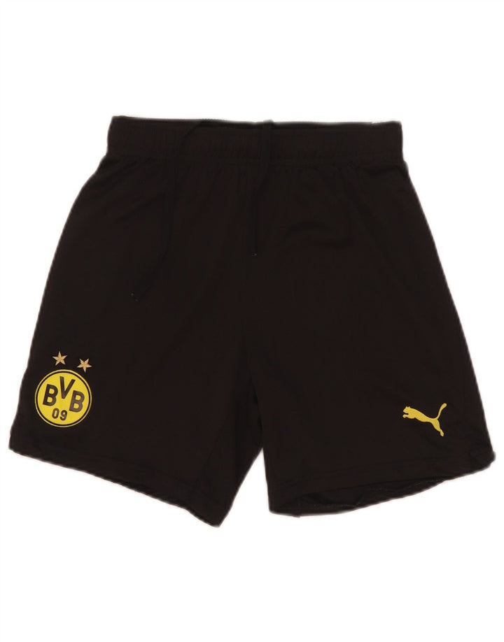 Shorts esportivos Puma Boys BVB Dortmund 11-12 anos preto poliéster