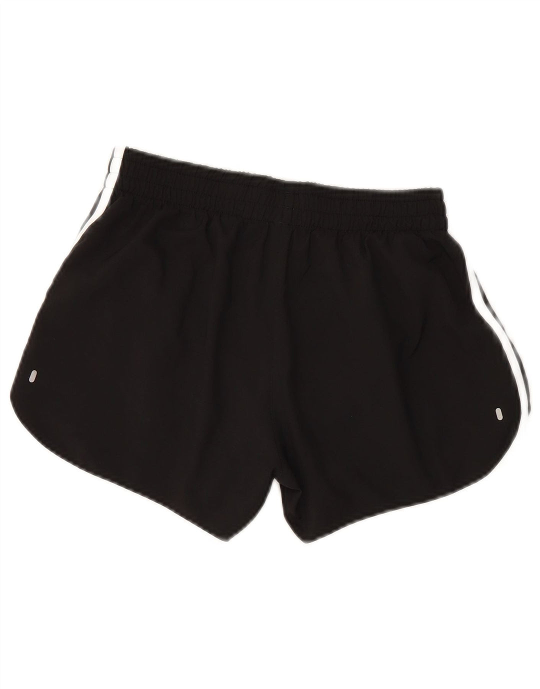 Shorts esportivos femininos ADIDAS UK 10 pequeno poliéster preto