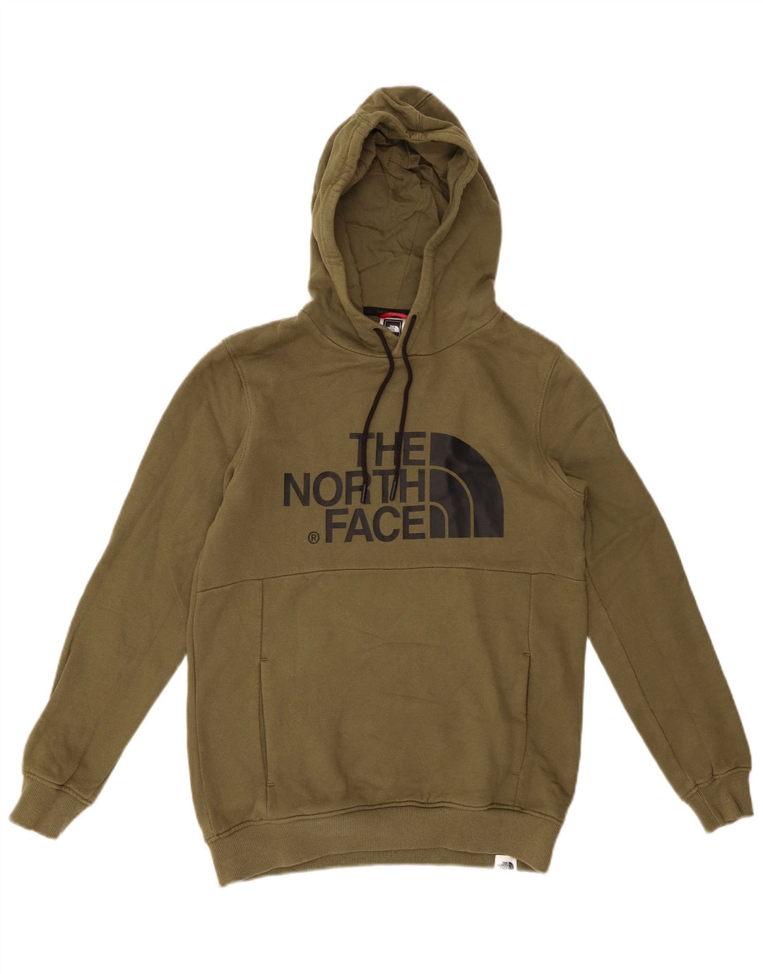 Jumper com capuz gráfico feminino THE NORTH FACE UK 6 XS algodão cáqui