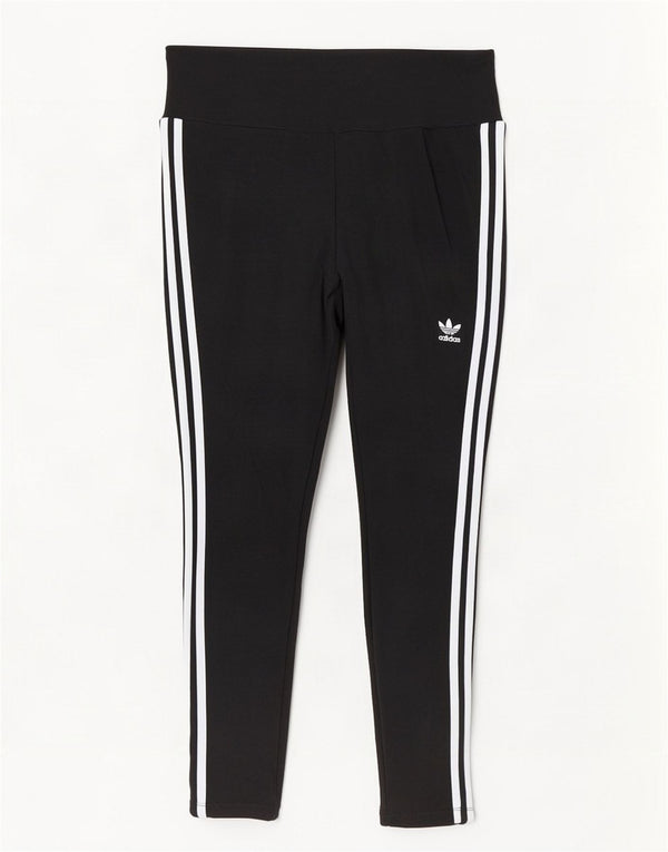 Leggings Adidas Femininas UK 20/22 XL Algodão Preto