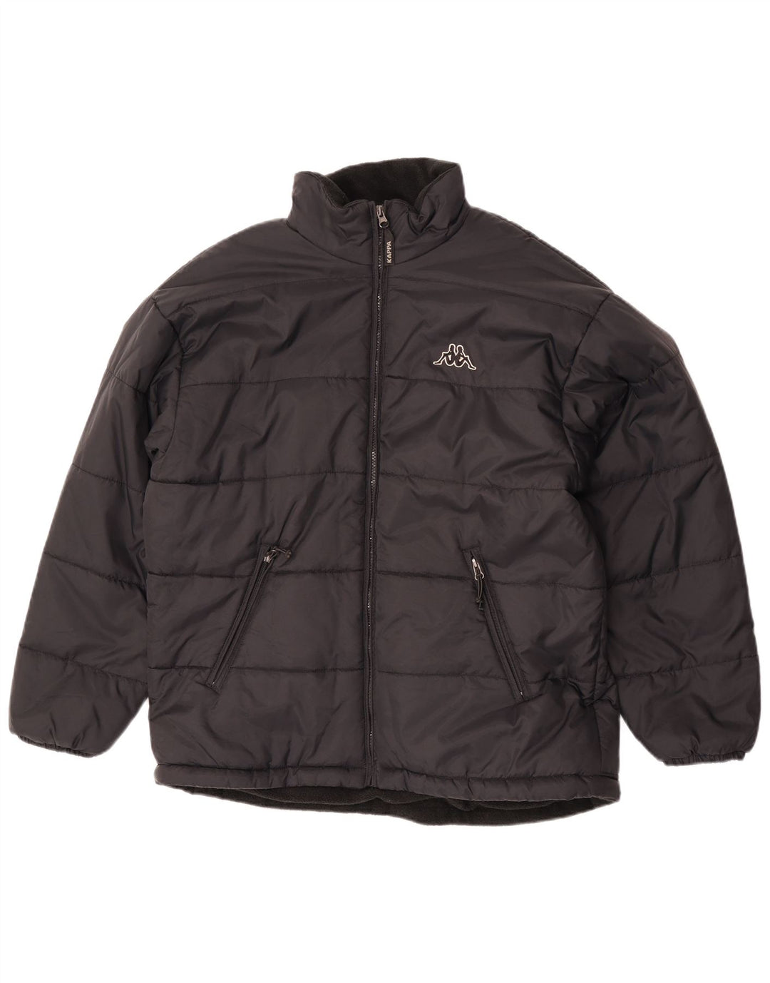 Jaqueta acolchoada masculina Kappa UK 40 grande preta