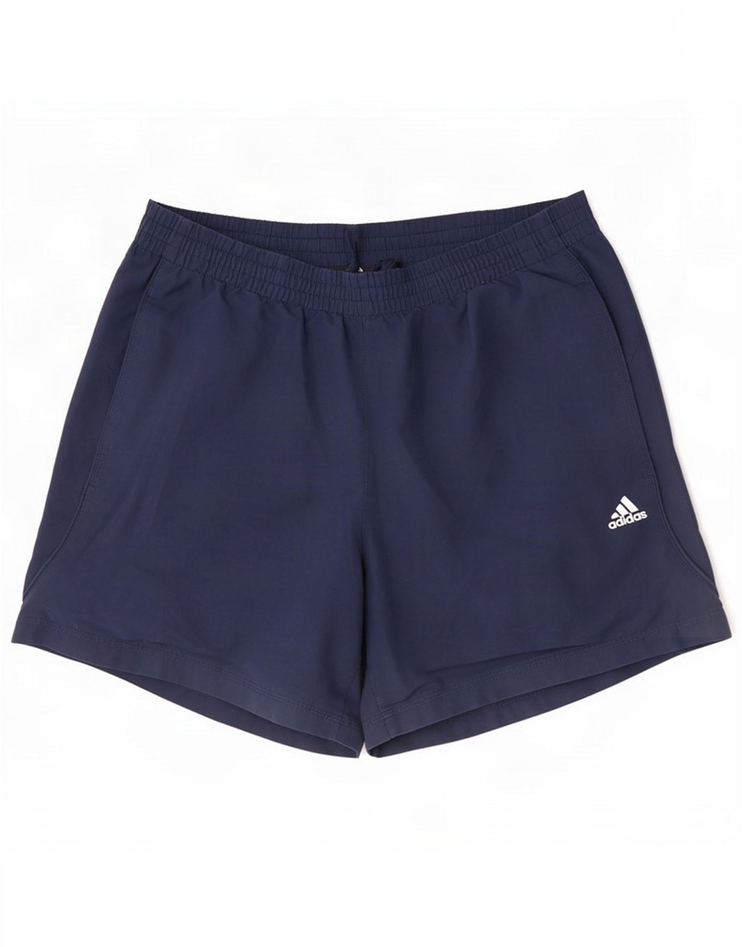 Adidas Shorts esportivos masculinos médio poliéster azul marinho
