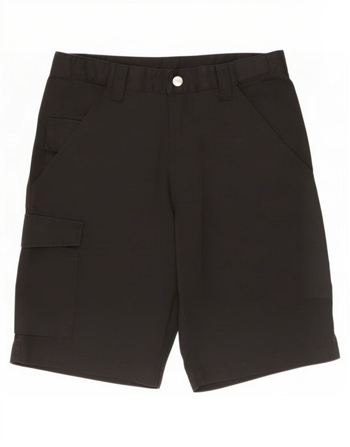 Russell Athletic Mens Cargo Shorts Médio W30 Poliéster Preto