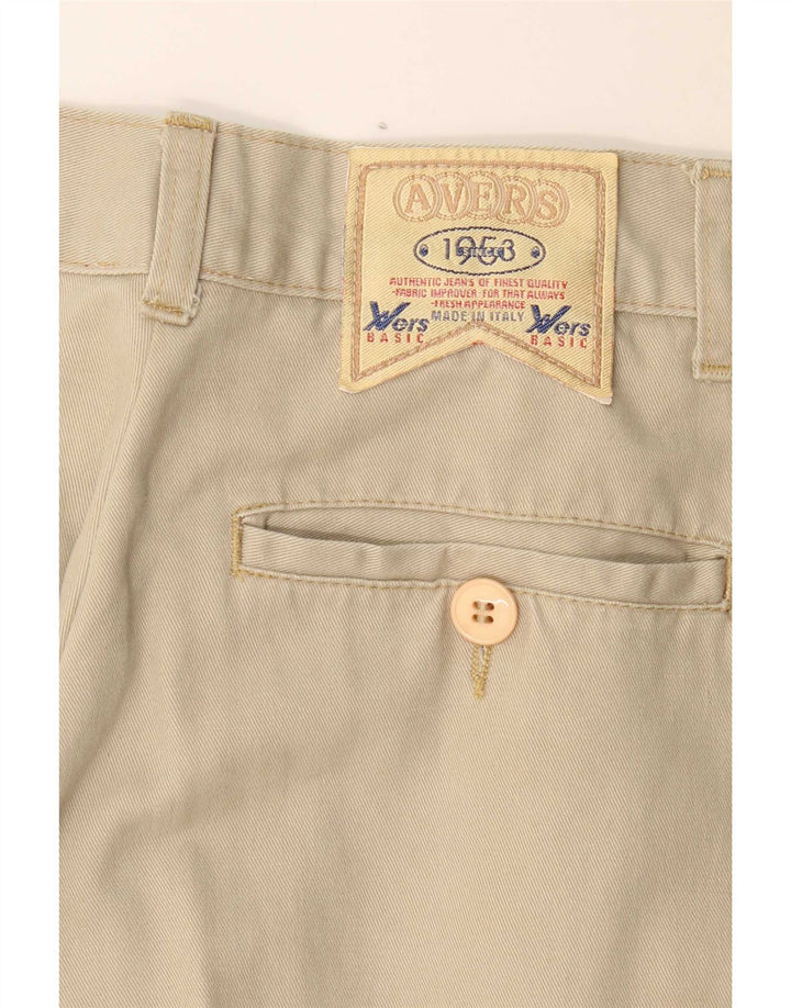 Calça cargo reta masculina vintage W32 L31 bege