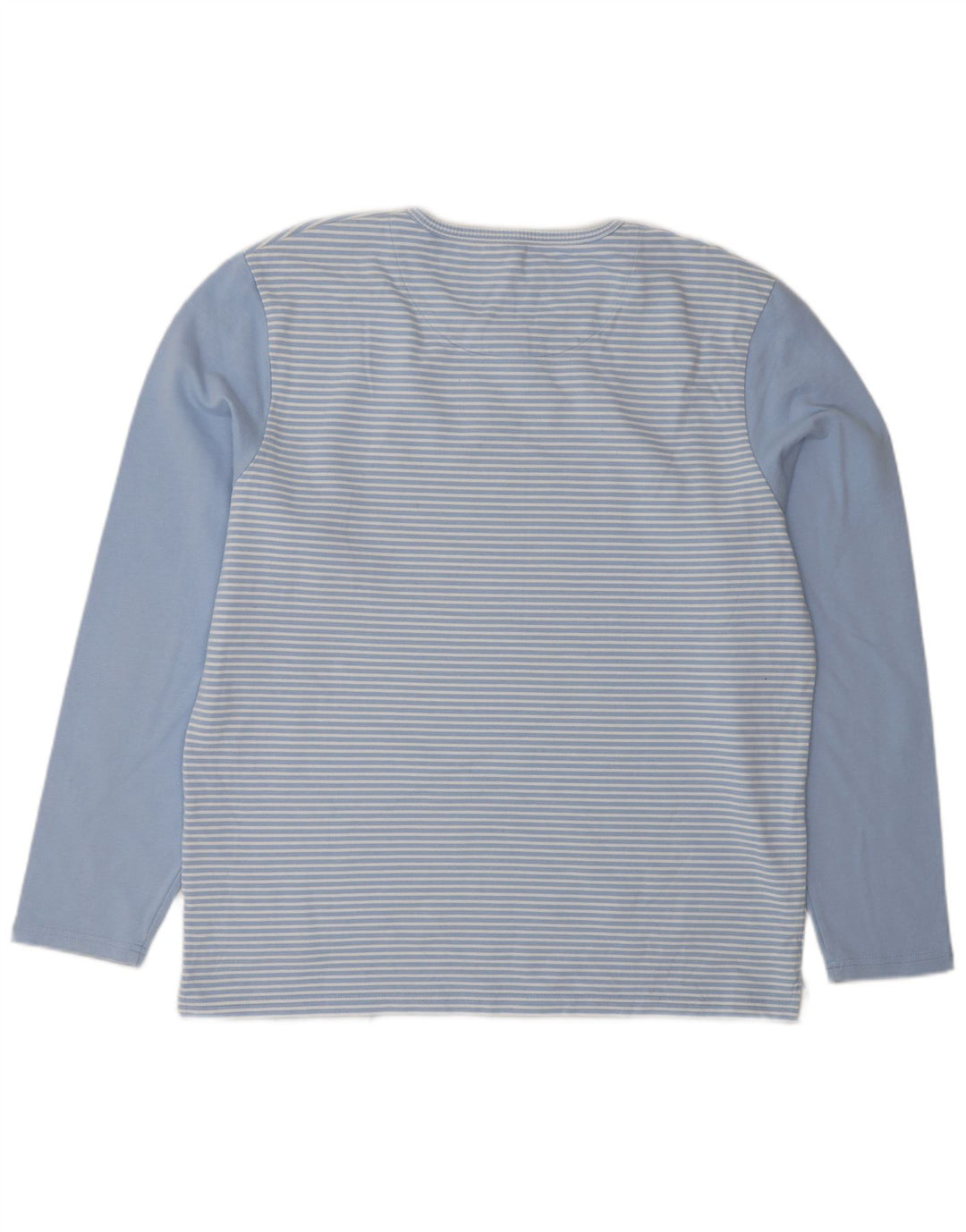 Top masculino Lyle & Scott manga comprida XL listrado azul