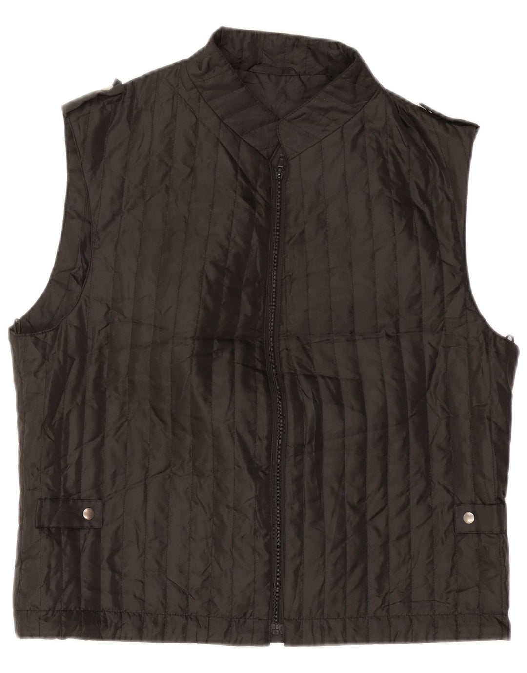 Colete masculino Marks & Spencer UK 38 poliéster preto médio