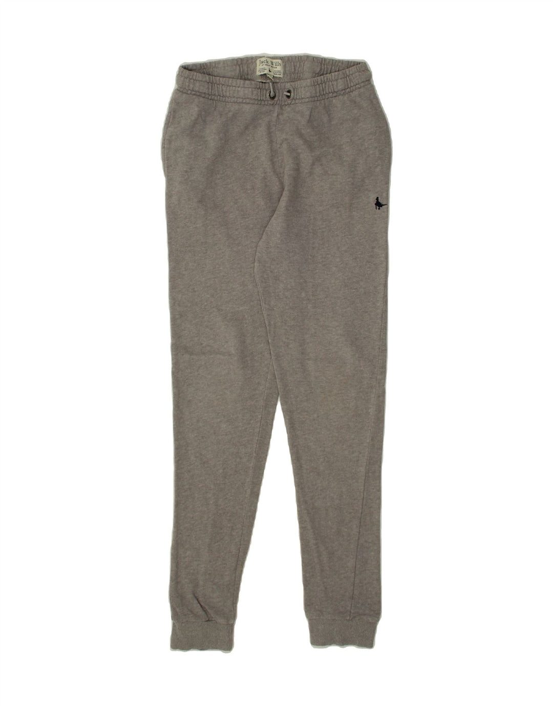 JACK WILLS Girls Tracksuit Trousers Joggers 12-13 Years Grey Cotton Vintage Jack Wills and Second-Hand Jack Wills from Messina Hembry 