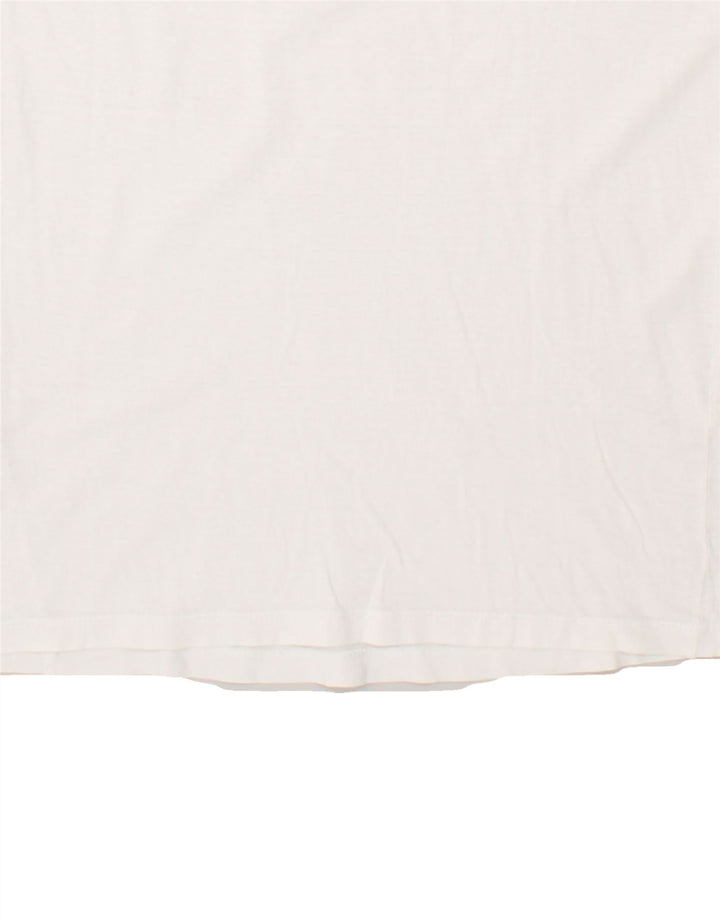 AVIREX Womens T-Shirt Top UK 20 2XL White Cotton Vintage Avirex and Second-Hand Avirex from Messina Hembry 