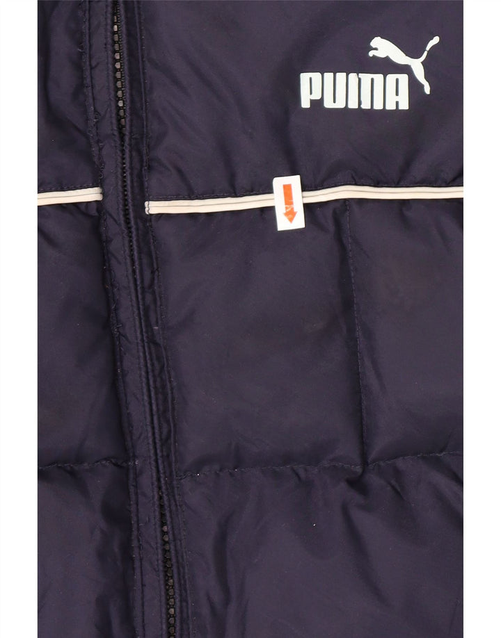 Jaqueta PUMA Menino Acolchoada 13-14 Anos Azul Marinho Nylon