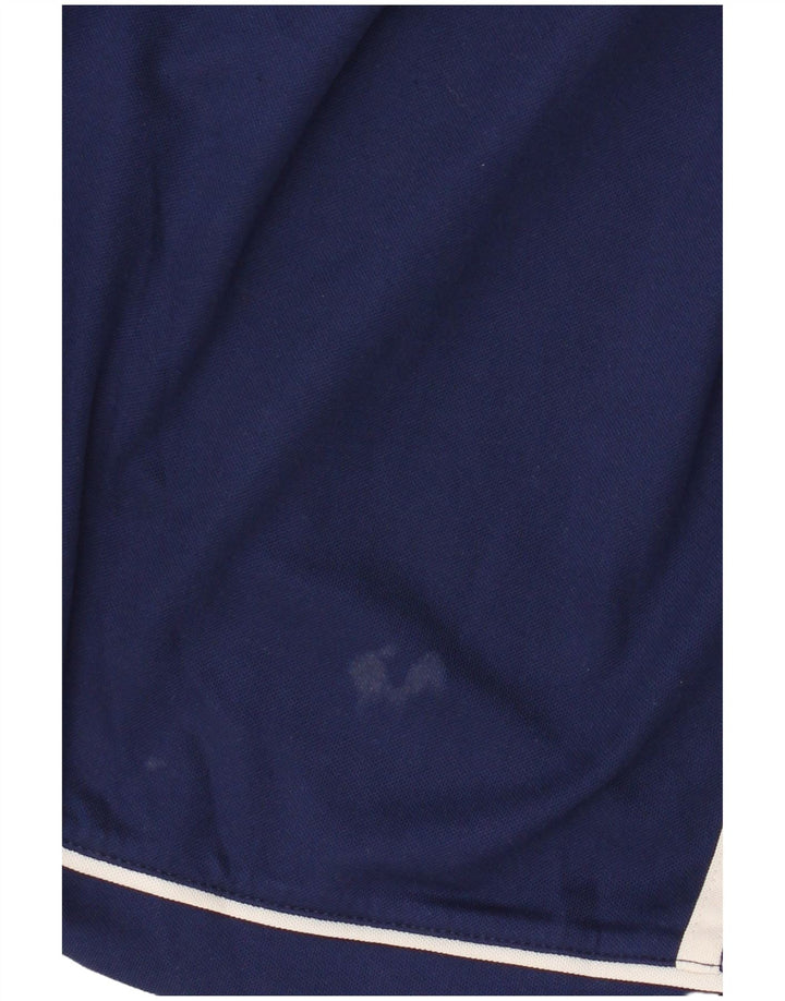 Shorts esportivos masculinos Nike Climalite pequenos poliéster azul marinho