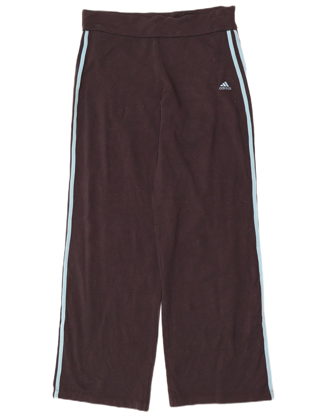 Calças de treino femininas ADIDAS UK 18 XL preto nylon