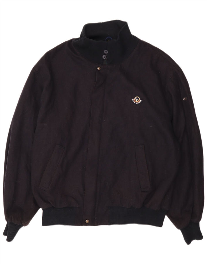 Jaqueta bomber masculina Blue Drake UK 44 2XL azul marinho