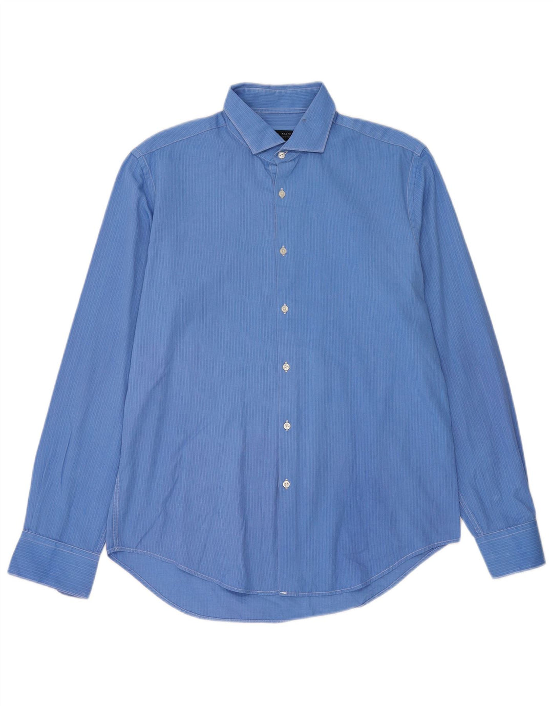 Camisa Zara Masculina Slim Fit Grande Azul