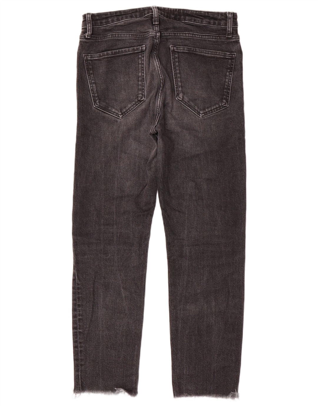 Zara Jeans Slim Feminino EU 40 Médio W30 L27 Cinza