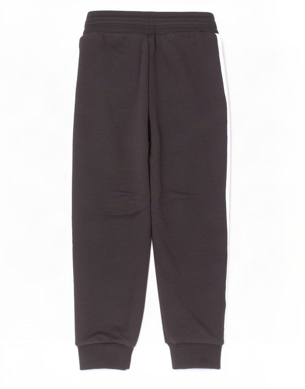 Adidas meninos calças de treino joggers 2-3 anos algodão preto