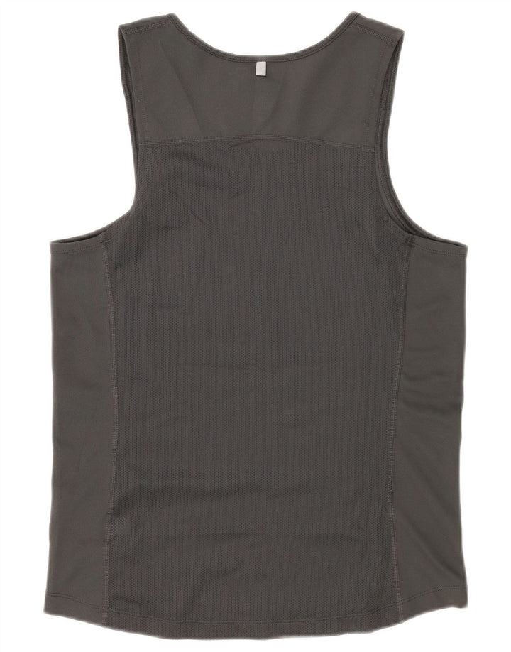 Nike Mens Dri Fit Graphic Colete Top Pequeno Preto