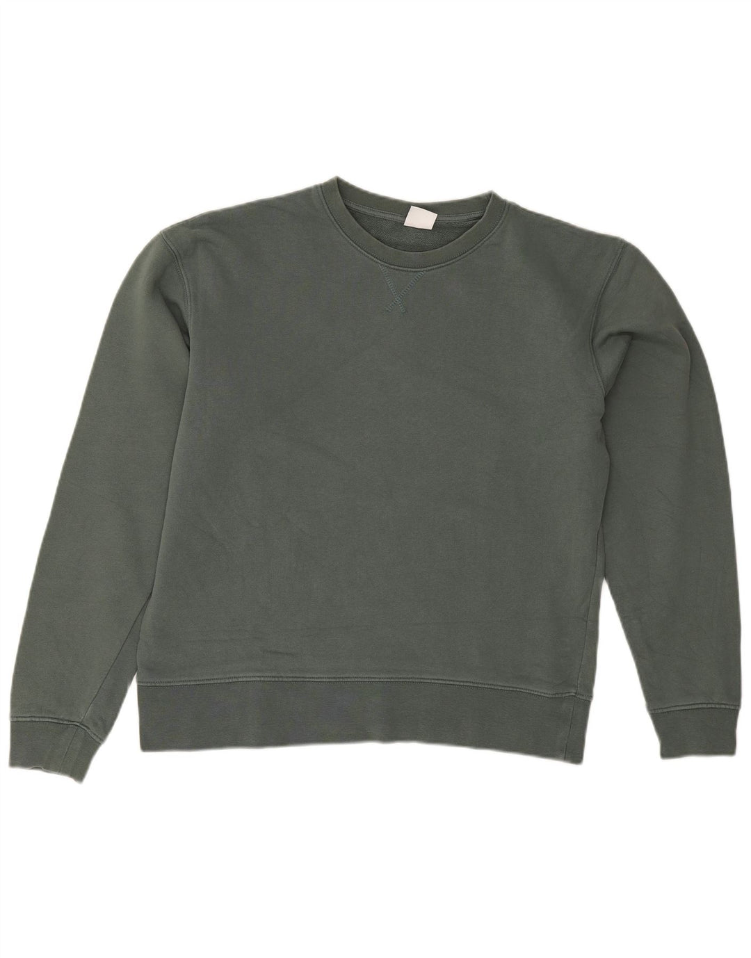 Zara moletom masculino jumper médio verde