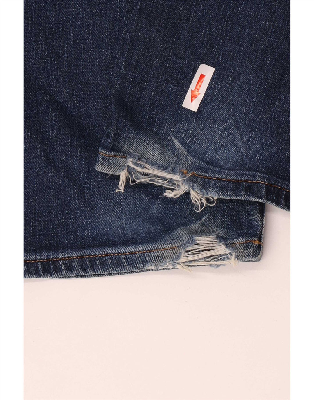Diesel Mens Larkee Regular Straight Jeans W34 L32 Azul Algodão
