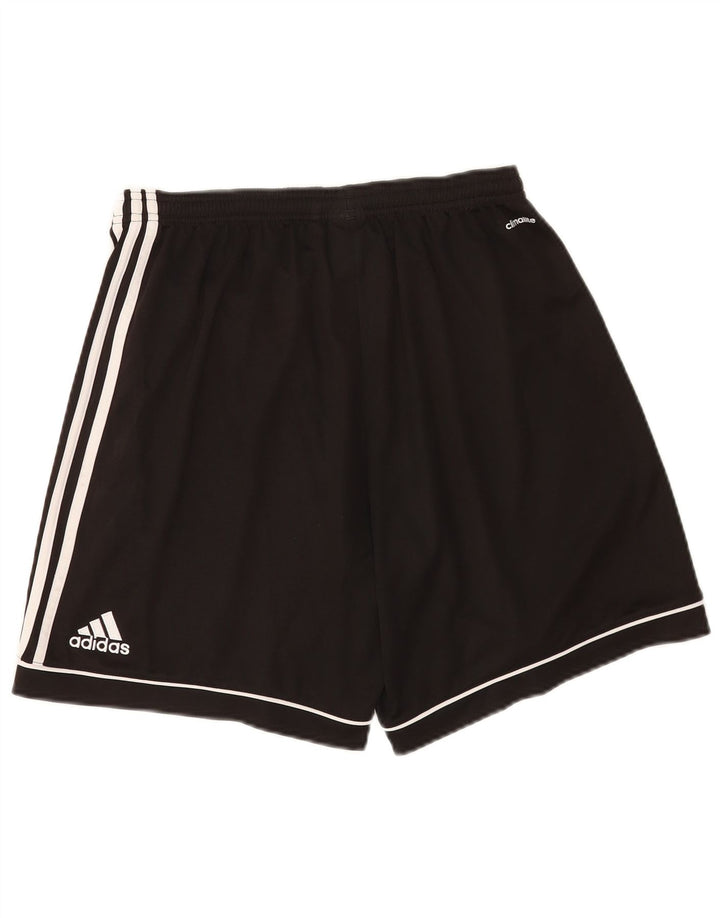Adidas Mens Climalite Sport Shorts Grande Poliéster Preto