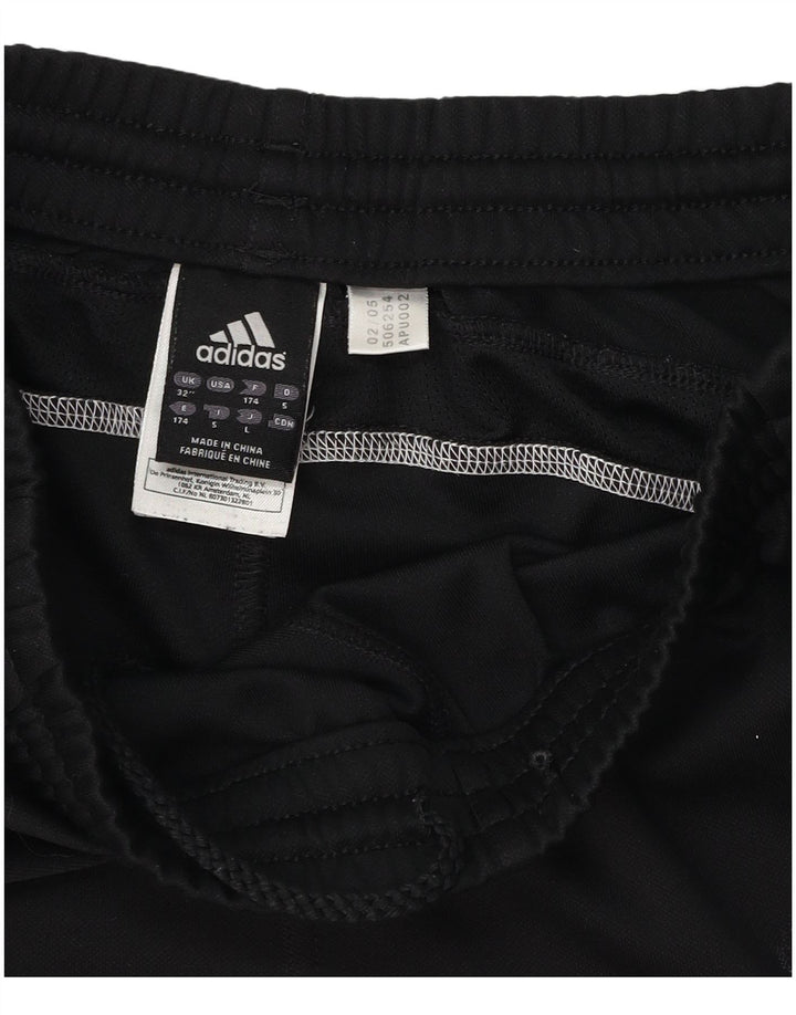 Adidas Mens Bermuda Sport Shorts Médio Preto Poliéster
