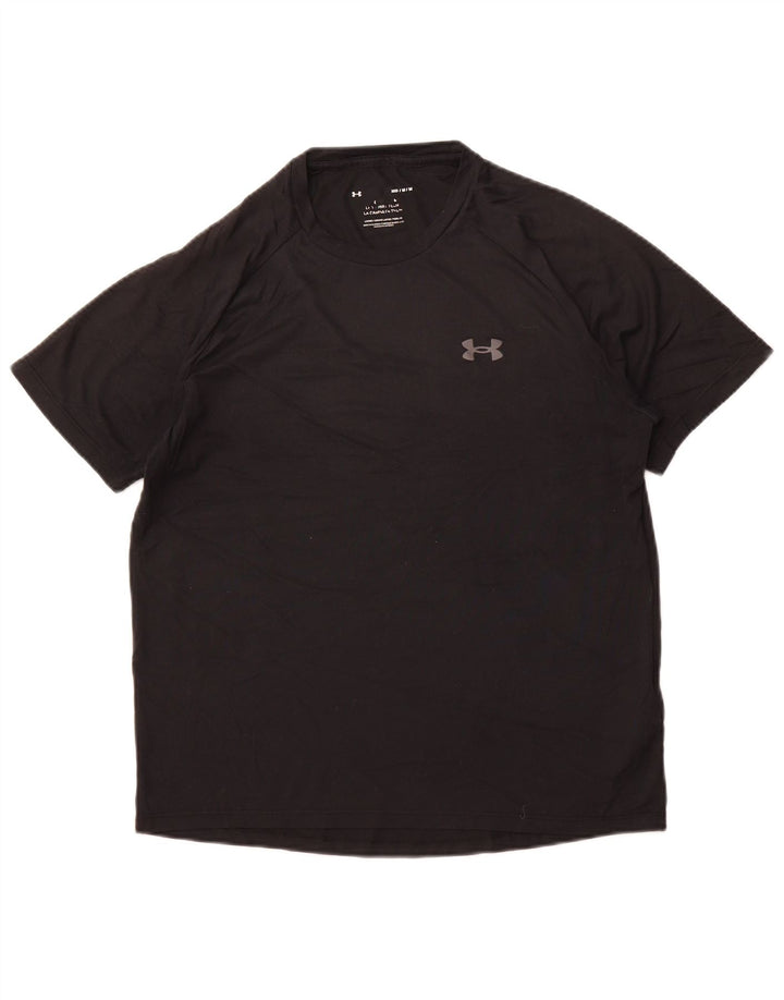 Camiseta masculina UNDER ARMOUR poliéster preto médio