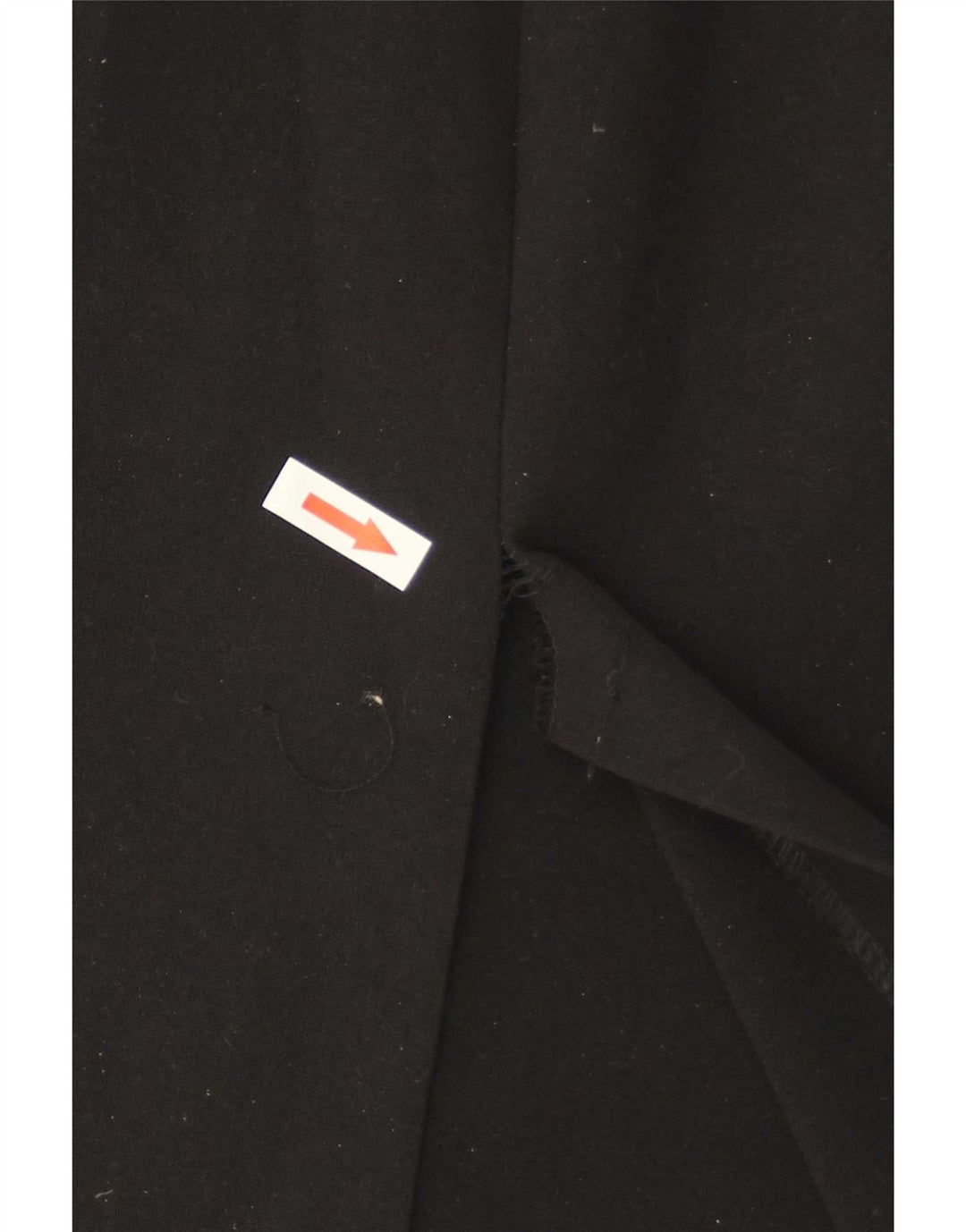 Vestido bainha feminino Zara UK 18 XL preto poliéster