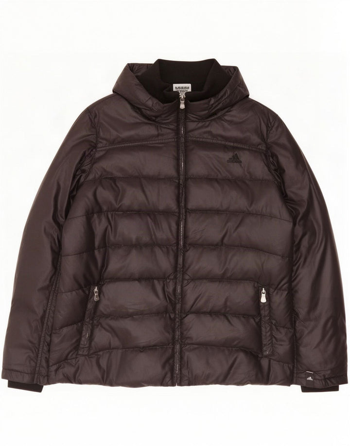 Jaqueta Adidas Mulher Acolchoada UK 18 XL Preto Poliéster