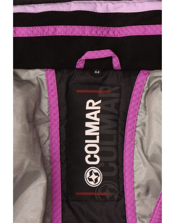 Jaqueta de esqui feminina com capuz Colmar EU 44 bloco colorido roxo médio