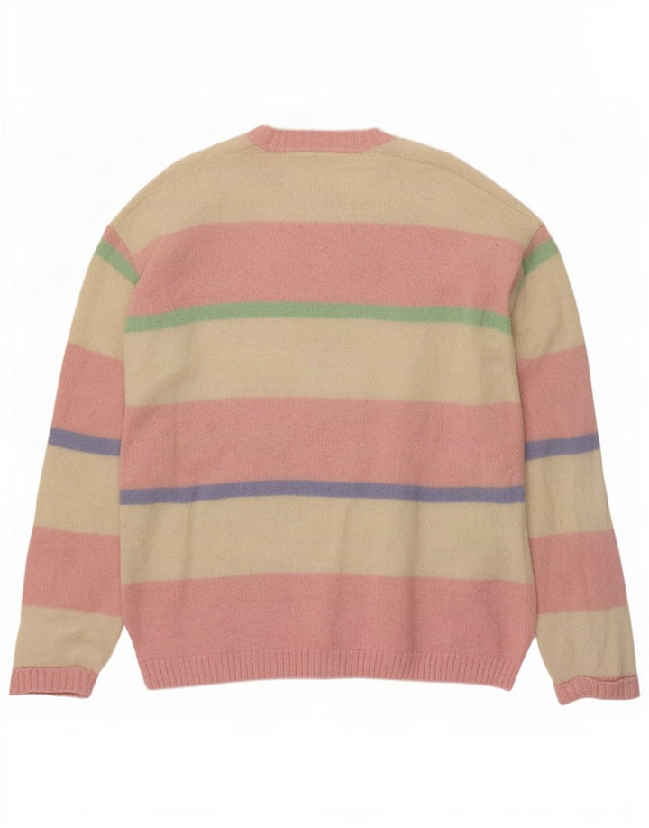 Crew Clothing Suéter feminino com gola em ponte Reino Unido 16 grande multicolorido