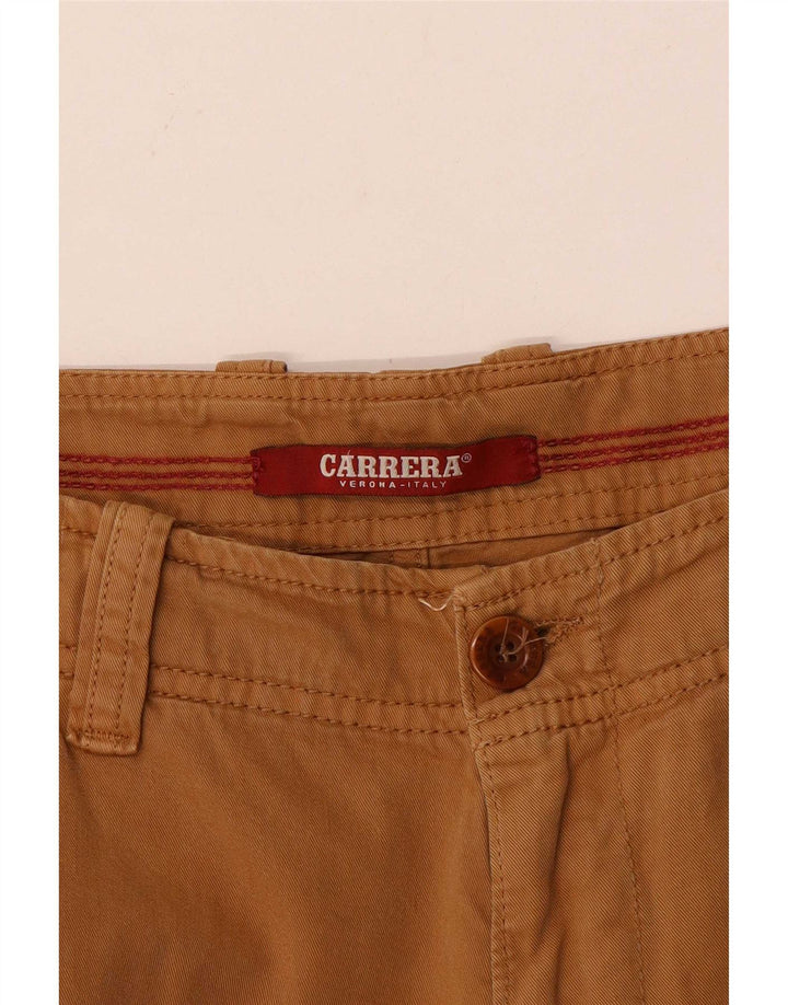 Carrera Mens Cargo Shorts W32 Médio Marrom