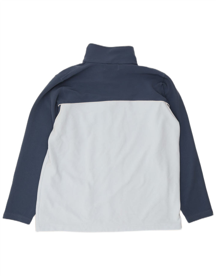 KAPPA Mens Treino Top Jacket 2XL Azul Colourblock Poliéster